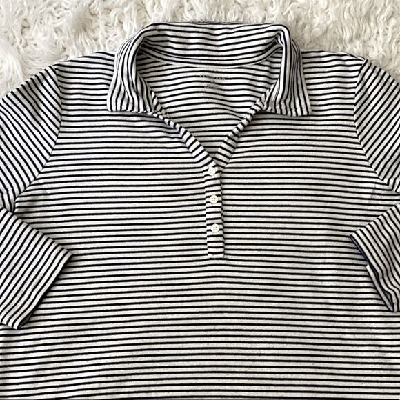 Lands’ End striped long sleeve Top - Picture 2 of 5